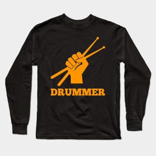 Drummer Drumsticks Long Sleeve T-Shirt